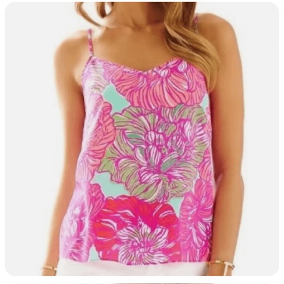 Lilly Pulitzer Tops - Lily Pulitzer Silk Top
